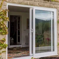 درپنجره دوجداره UPVC