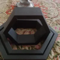 شلف دیواری چوبی شش ضلعی|کتابخانه، شلف، قفسه‌های دیواری|ارومیه, |دیوار