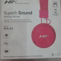 هدفون بی سیم نیا مدل X3 NEW
