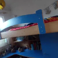 تخت دو طبقه|تخت و سرویس خواب|رشت, آزادگان|دیوار