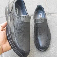 کفش طبی تمام چرم مردانه