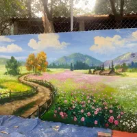 نقاشی دیوار  طراحی  سیاه قلم نقاشی دیواری|تابلو، نقاشی، عکس|مشهد, امیر|دیوار