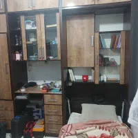 تخت تاشو کتابخانه کمد لباس میز تحریر|تخت و سرویس خواب|فردیس, منظریه|دیوار