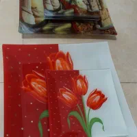 سرویس پذیرایی اوپال قدیمی طرح بانو و گل