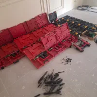 تفنگ میخکوب تراز لیزری اسکروگان پیچبند ابزار کناف|ابزارآلات|تهران, زرکش|دیوار