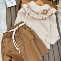 بلوز دامن تک گل|کفش و لباس بچه|یزد, |دیوار