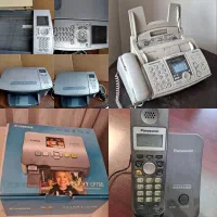 ۳عدد پرینتر دستگاه فکس تلفنی چاپگر تلفن پاناسونیک