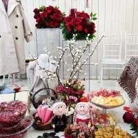 عروسک ننه و آقاجون یلدایی|مجسمه، تندیس، ماکت|ورامین, شهرک مدرس|دیوار