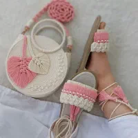 ست مکرومه|کیف، کفش، کمربند|تهران, محمودیه|دیوار