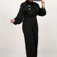 شومیز مشکی مجلسی جواهردوزی