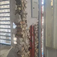 استاد کار و شاگرد گچکار روزمزدمیخام