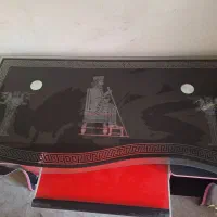 میز سفارشی mdf صفحه شیشه ای با تصویر کوروش کبیر