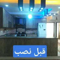 برچسب کردن کابینت ام دی اف فلز دیوار وغیره|مصالح و تجهیزات ساختمان|کرمانشاه, |دیوار