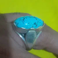 انگشتر  فیروزه  مغز اصل