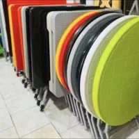 پخش کننده انواع میز پلاستیکی گرد و مربع