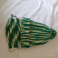 کلاه وماسک بافتنی