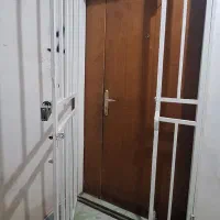 درب چوبی دو لنگه ورودی پذیرایی و اتاق خواب