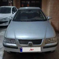 سمند LX مدل ۸۴ دوگانه دستی نقره ایی متالیک