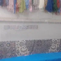 قالی ۴۲خونه|فرش|کاشان, حسن آباد|دیوار