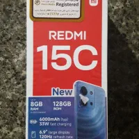 گوشی ردمی ۱۵ سی رنگ سبز اکبند