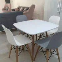 غذاخوری چهارنفره ناهارخوری میز و صندلی کد Ava