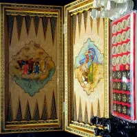 تخته نرد و صفحه شطرنج خاتم( بازی چوگان )|اسباب‌‌بازی|تهران, تهرانسر غربی|دیوار