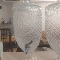 کلمن شیشه ای مناسب برای نگهداری اب و آب میوه|ظروف سرو و پذیرایی|بندر انزلی, معلم|دیوار