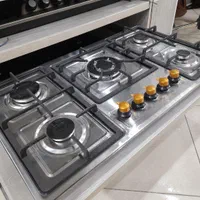 گاز صفحه ای استیل ۵ شعله * اثاث مارکت