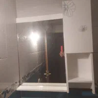 ست روشویی و آیینه باکس pvc، ضد آب، در حد نو|لوازم سرویس بهداشتی|تهران, اوقاف|دیوار