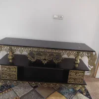 زیر تلویزیون برنز درحد نو بدو خط خش