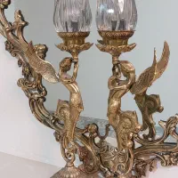 ایینه و شمعدان|آینه|بروجرد, |دیوار