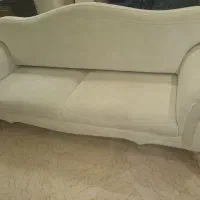 مبل راحتی تختخواب شو به همراه دو مبل تک راحتی|مبلمان خانگی و میز عسلی|تهران, تهران پارس|دیوار