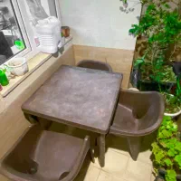 ست میز و ۳ تا صندلی مخصوص تراس و باغ، جمع شو|میز و صندلی غذاخوری|تهران, مرزداران|دیوار