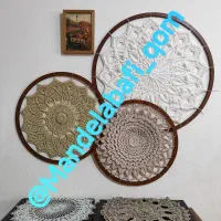 دیوارکوب ماندلا بافی