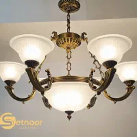 لوستر های برنز و متمایز و منحصربفرد(قیمت/تماس)|لوستر و چراغ آویز|تهران, فرمانیه|دیوار