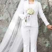 تور زیبای عروس کامل نو وبلند