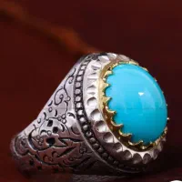 همه نوع فیروزه نیشاپوری وحکاکی وتراش
