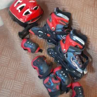 اسکیت با تمام لوازم  جنس خوب