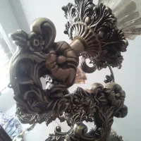 لوستر|لوستر و چراغ آویز|تبریز, |دیوار