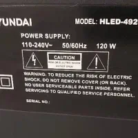 تلویزیون ۵۰ اینچ هیوندا|تلویزیون و پروژکتور|تهران, طیب|دیوار