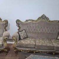 فروش یک دست مبل 9 نفره چوبی|مبلمان خانگی و میز عسلی|آمل, |دیوار