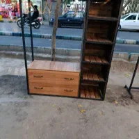 رگال چوبی. لباس|جاکفشی، کمد، دراور|اصفهان, شهشهان|دیوار