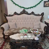 مبلمان ۹ نفره چوب گردو