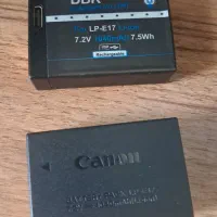 باتری کانن اصلی Canon LP-E17 + باتری  DBK LP-E17