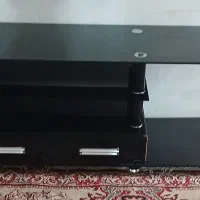 میز تلوزیون شیشه ای