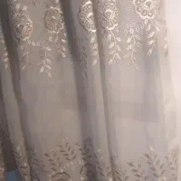 انواع پرده حریر گلدار، ساتن سفید، توری و زیرپرده|پرده، رانر، رومیزی|وحیدیه, |دیوار