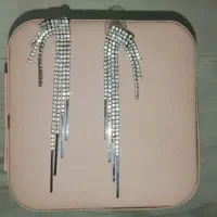گوشواره استیل رنگ ثابت فقط ۷۰۰