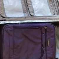 ۲ عدد چمدان اصل Pierre Cardin (پیرکاردن) در حد نو|کیف، کفش، کمربند|پردیس, فاز ۲|دیوار