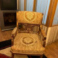 نیم ست مبل کلاسیک ۴ نفره|مبلمان خانگی و میز عسلی|تهران, سید خندان (جلفا)|دیوار
