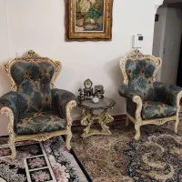 مبل کلاسیک ۹ نفره|مبلمان خانگی و میز عسلی|تهران, شهرک محلاتی|دیوار